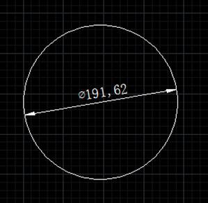 在CAD中為什么直徑標注只有一個箭頭