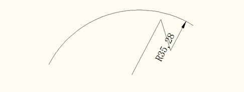CAD怎么給弧線進(jìn)行折彎標(biāo)注?
