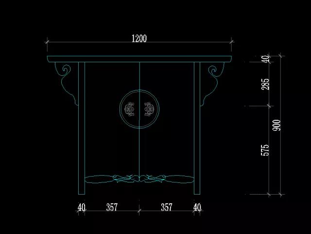 CAD怎么繪制中式家具平面圖？