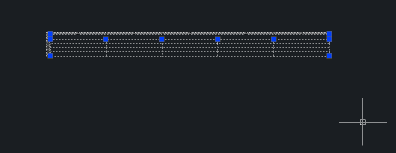 CAD表格單元格線條怎么打散？