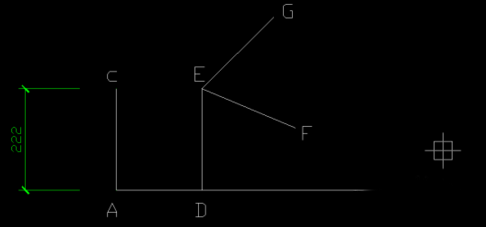 CAD如何根據(jù)規(guī)定度數(shù)繪制彎頭？